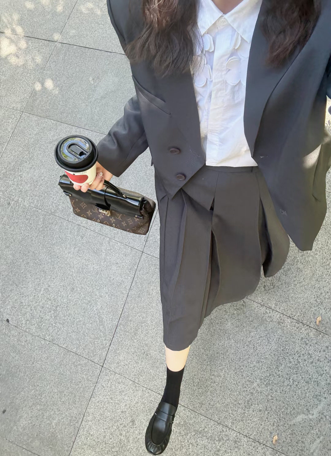 懒人秋天超爱的通勤套餐！🍂韩女穿搭好绝！