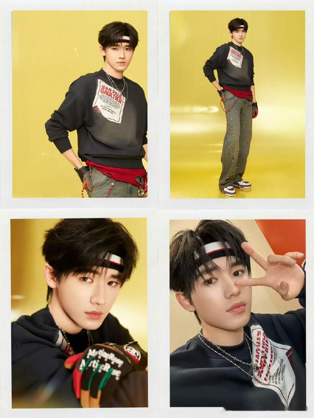 宋亚轩的今日四格 你的四格，是我们的今日份力量源泉。一格是努力，在“好六夜”舞台