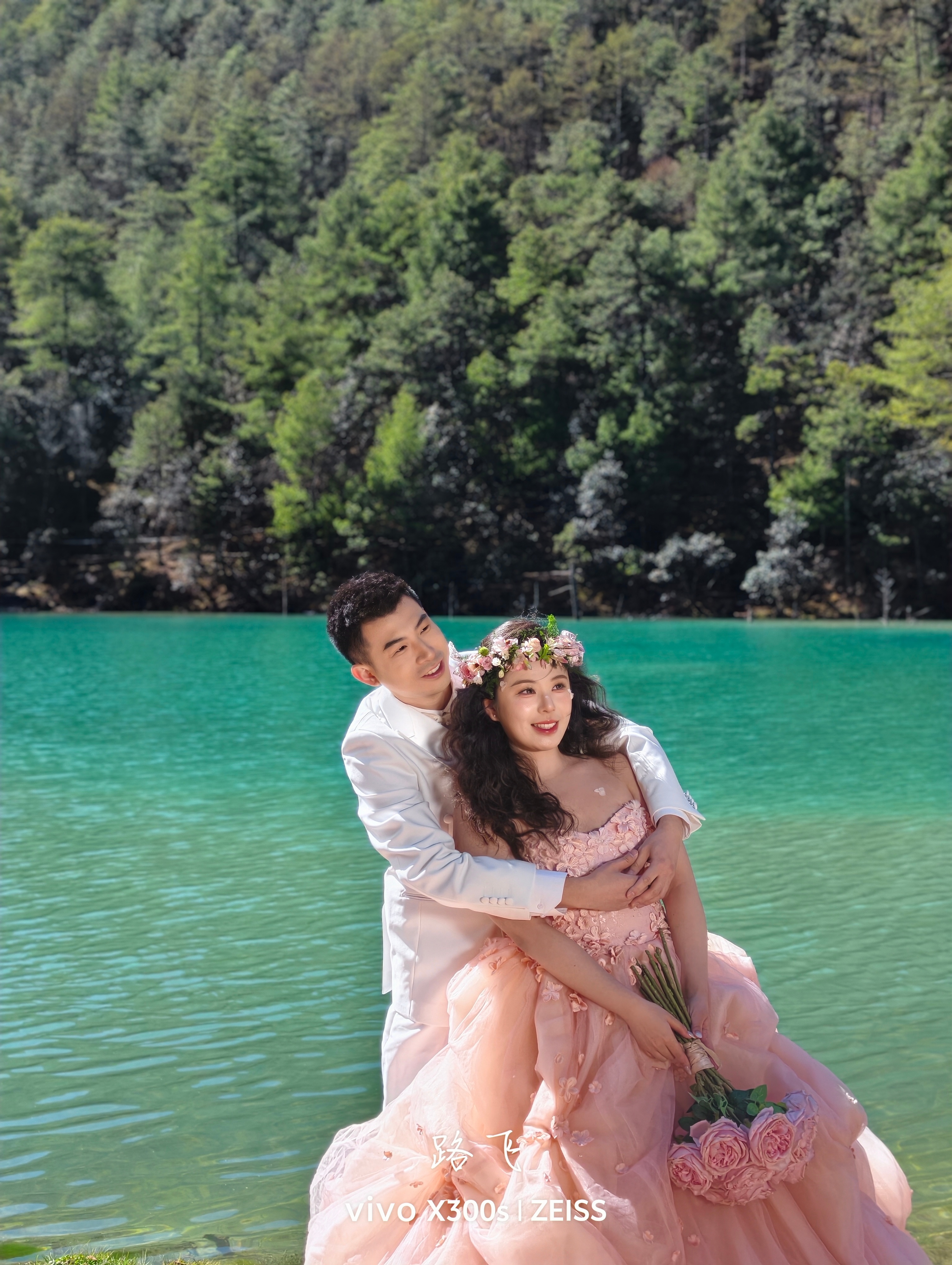 vivo X300s超能小V单蓝月谷，上帝遗落人间的蓝宝石。vivo X300s