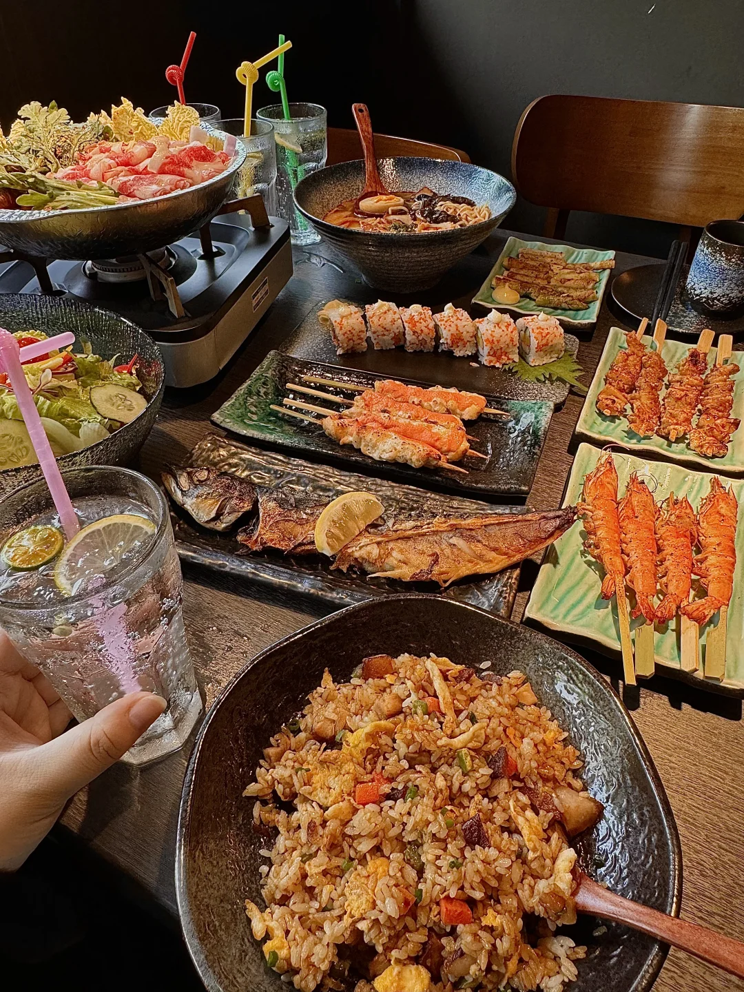 杭州新开的！！最近hin喜欢的深夜食堂………