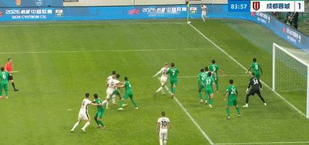 北京国安1比2成都蓉城 廖力生这个球，国安不排除会迎来一个“评议三连”，从身体动