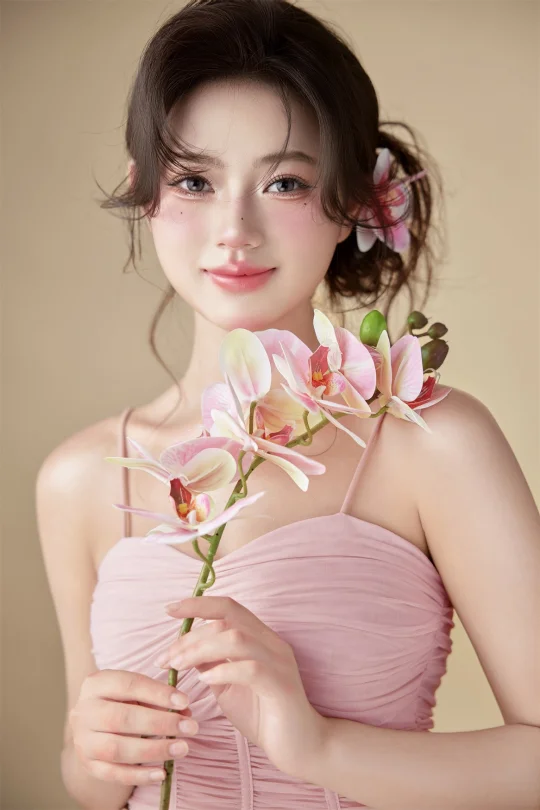 高级氛围感💕粉色系少女写真