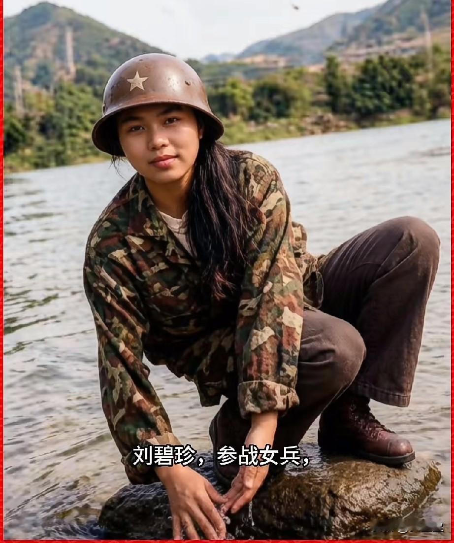 刘碧珍，参战女兵
原169野战医疗队的战地卫生员1985年在云南老山前线南温河战