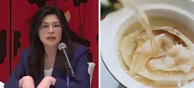 郑丽文透露午宴吃了什么？满脸藏不住的笑：光这一道菜，回去够讲一辈子了！一道菜，能