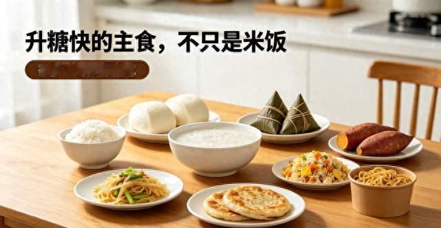 升糖最快的主食不是米饭！这6种很多人天天在吃