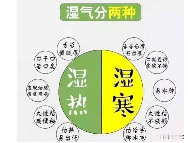 寒湿，湿热分不清，湿气只会越祛越多

首先我们来看湿热。中医常说，脾虚生湿，聚积