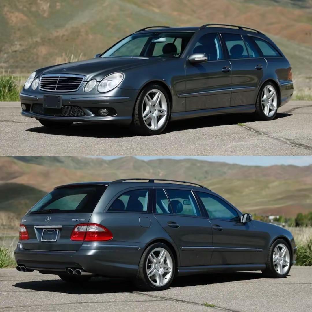 在性能旅行车领域，2005款梅赛德斯-AMG E55 Estate堪称一个时代的