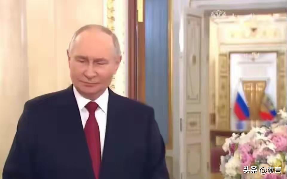 3月8日，俄罗斯官方误发普京妇女节致辞6分钟未剪辑原版视频，画面中他连续咳嗽、多