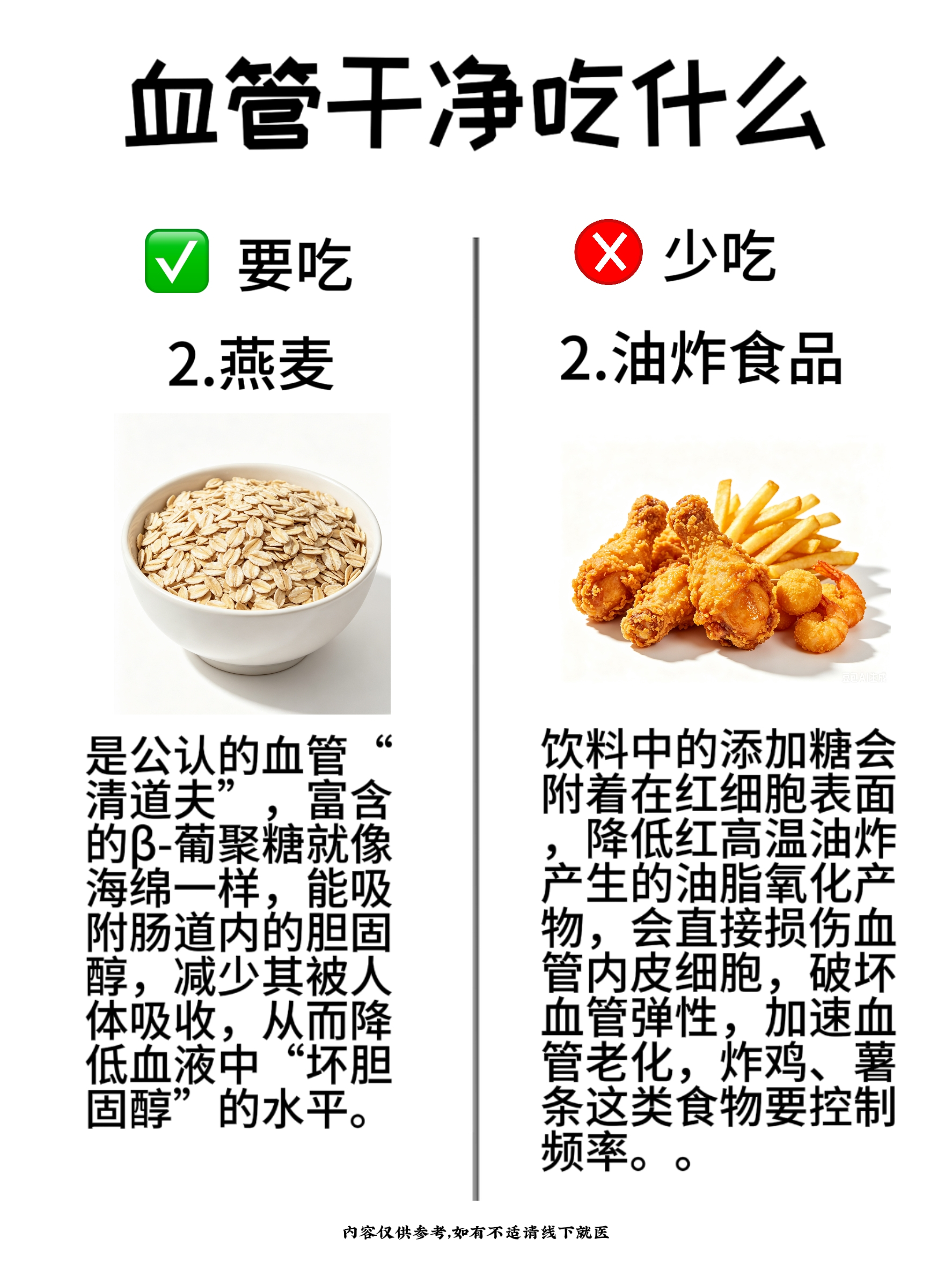 血管喜欢的食物｜日常安排起来 