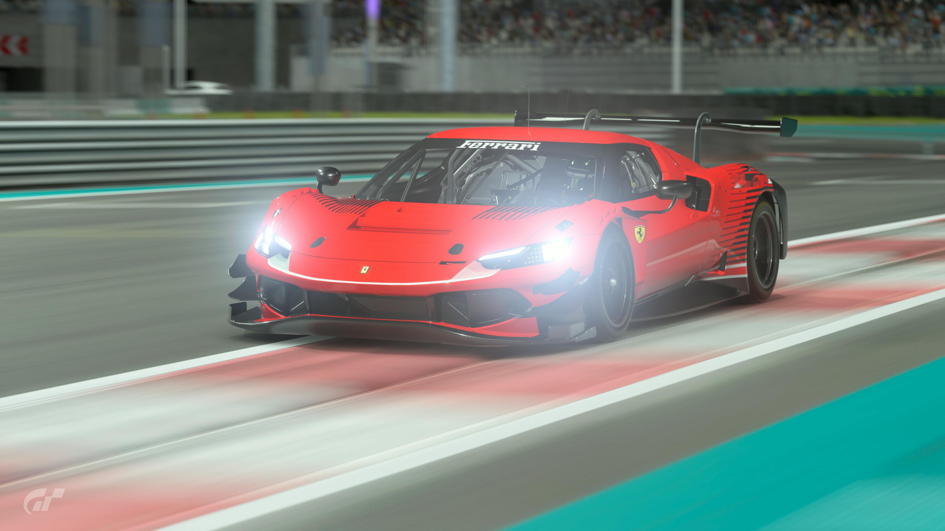 RacingWithFerrari296GT3GranTurismo跑车浪漫旅 