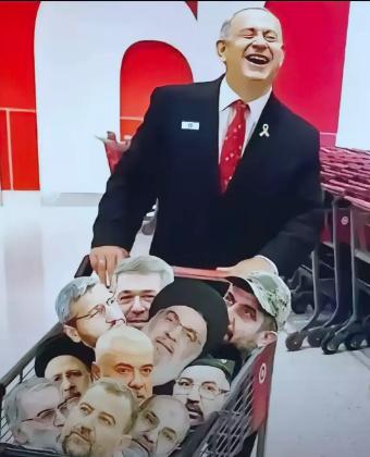 以色列是专门帮美国干脏活的，内塔尼亚胡就是美国的一个杀手。
中东多少豪杰死于以色