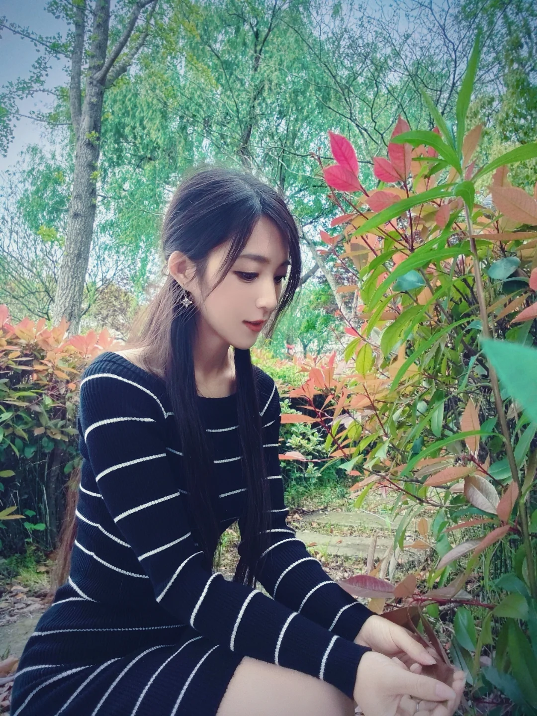 淡淡的