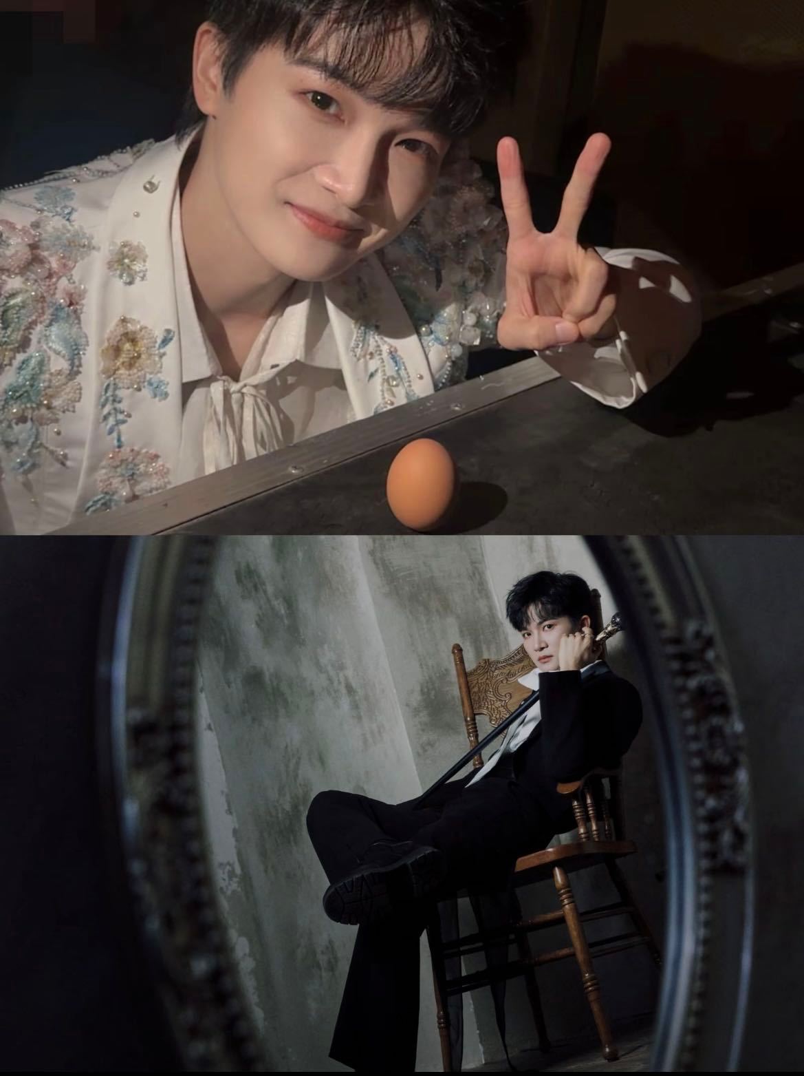 周深在后台干兼职吗周深说别拍了立不住 春分限定版周深：酒店立、后台立、镜头前还要