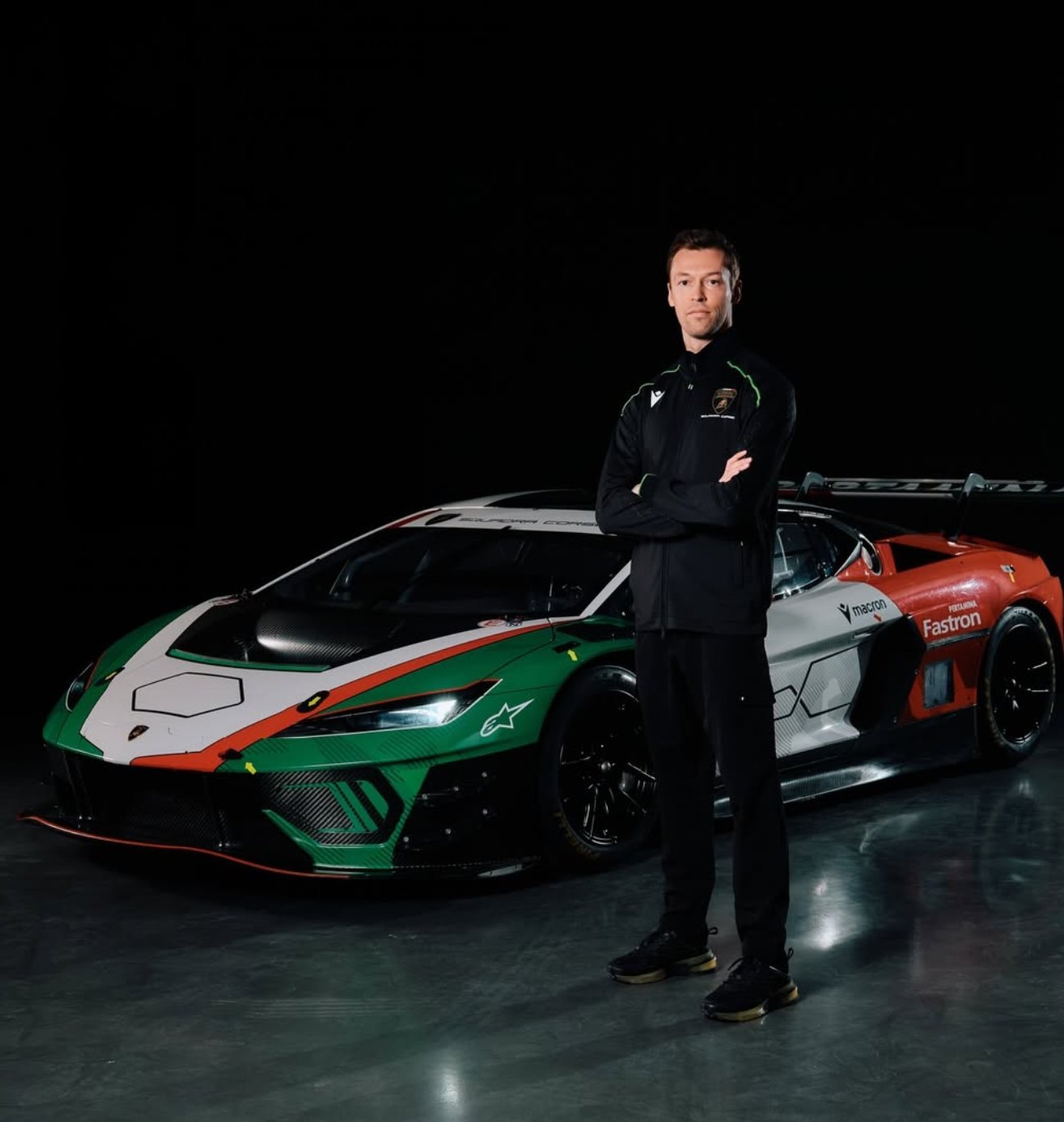 科维亚特在SC63项目结束后留在兰博基尼✅2026赛季将驾驶JLOC的Hurac