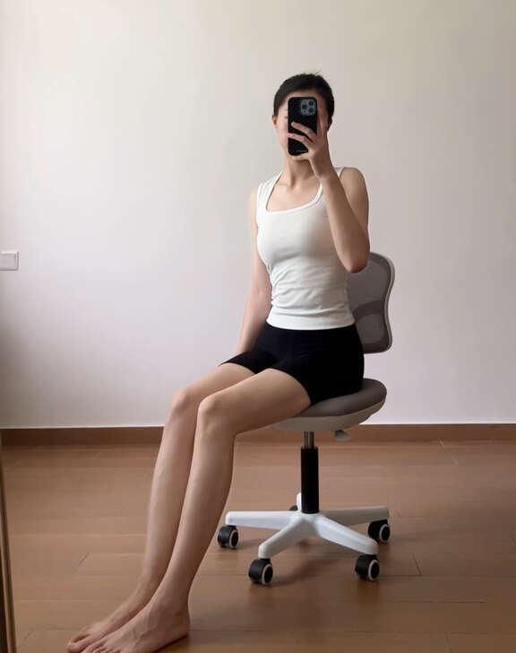 172/100 live图下的真实身材
高个子健身穿搭