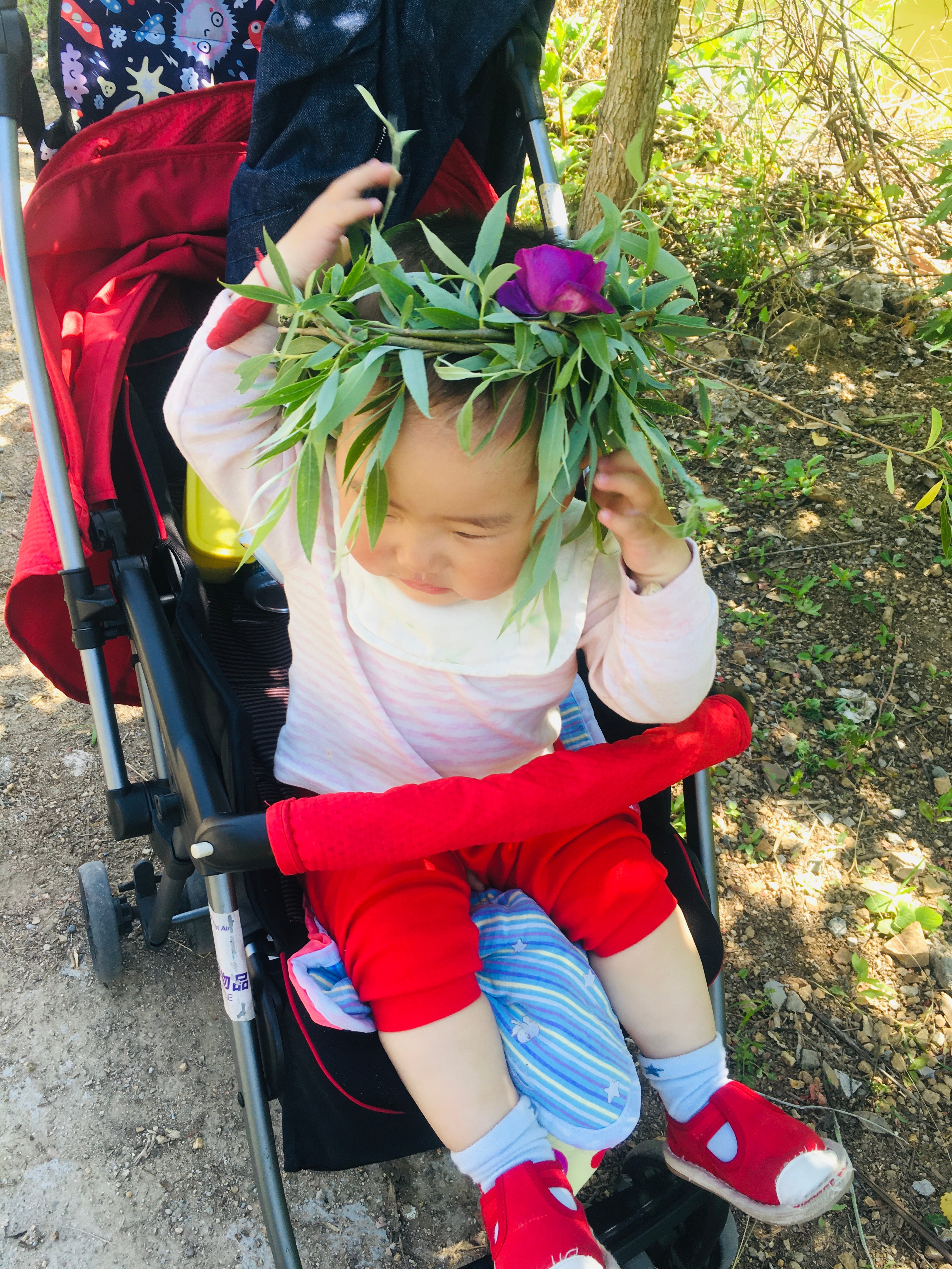 胖娃娃，不想带