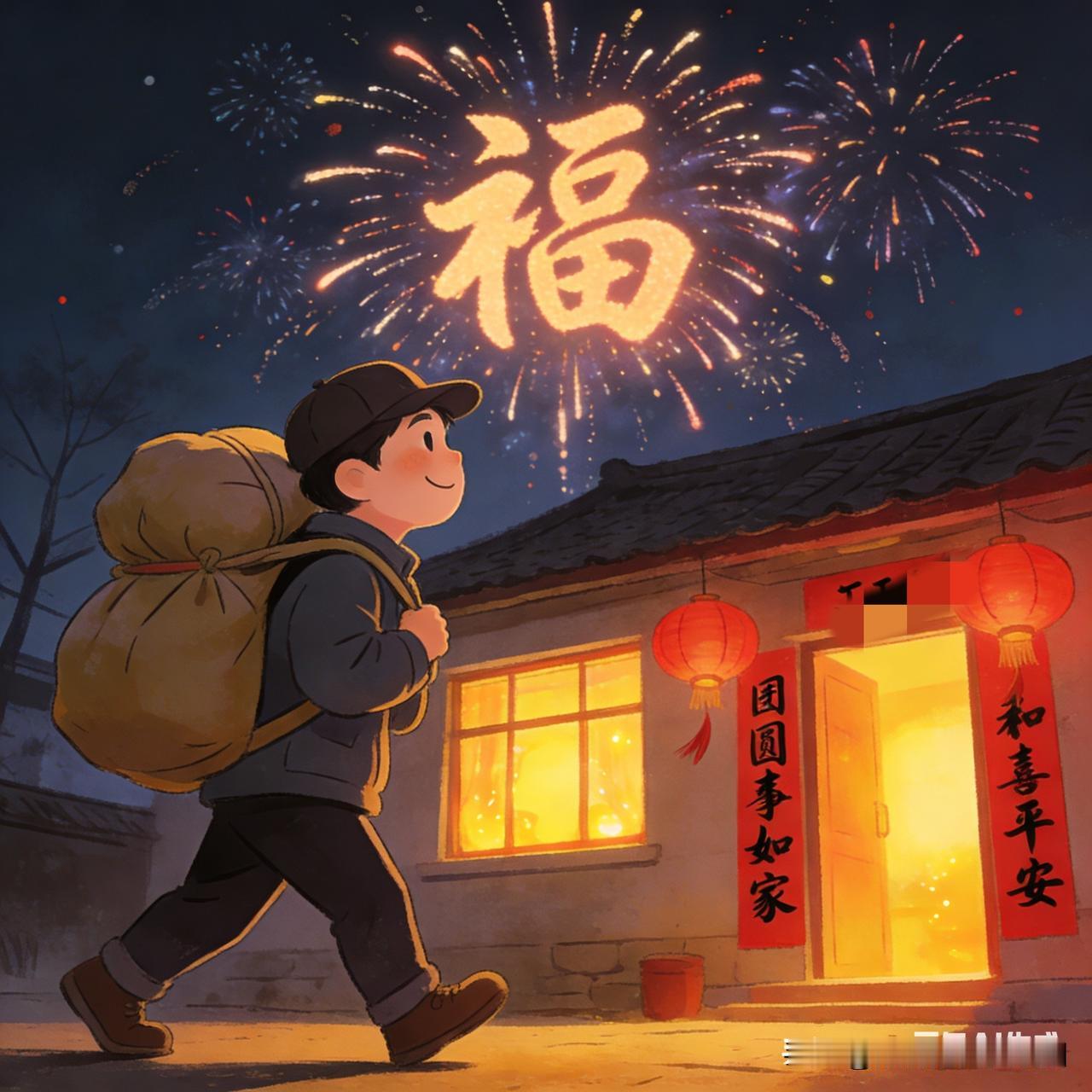 常言说得好，有钱没钱，回家过年。虽是在外奔波，囊中不算宽裕，但一想到团圆，这点忐