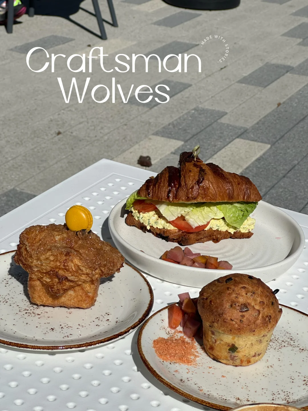 湾区｜太阳下的brunch☀️收藏了很久的面包房