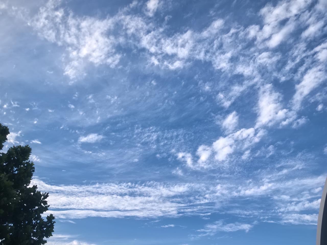 晒图笔记大赛晒晒山东东营东城天空上的云