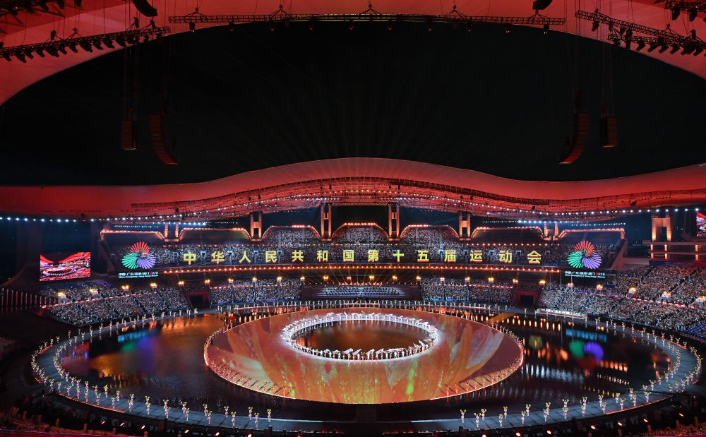 收藏级！全运会开幕式精彩瞬间