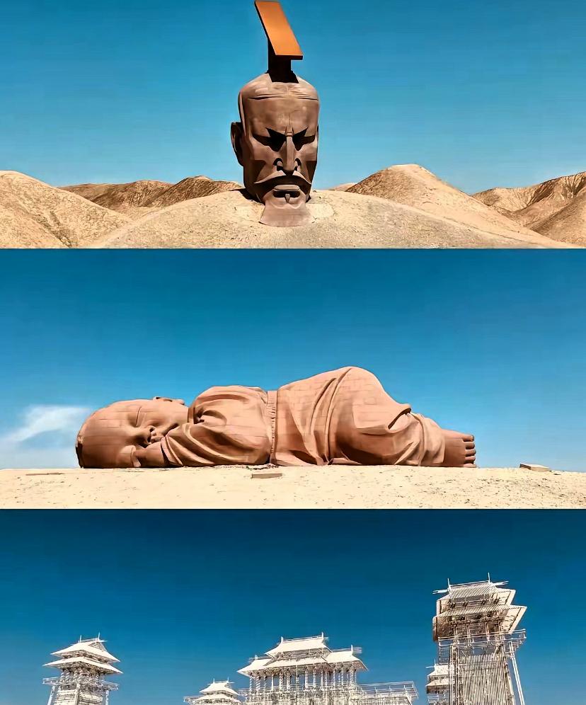 最近各地网友都在热议一批知名雕塑，
看了那些造型和背后的说法，
不少人都觉得心里