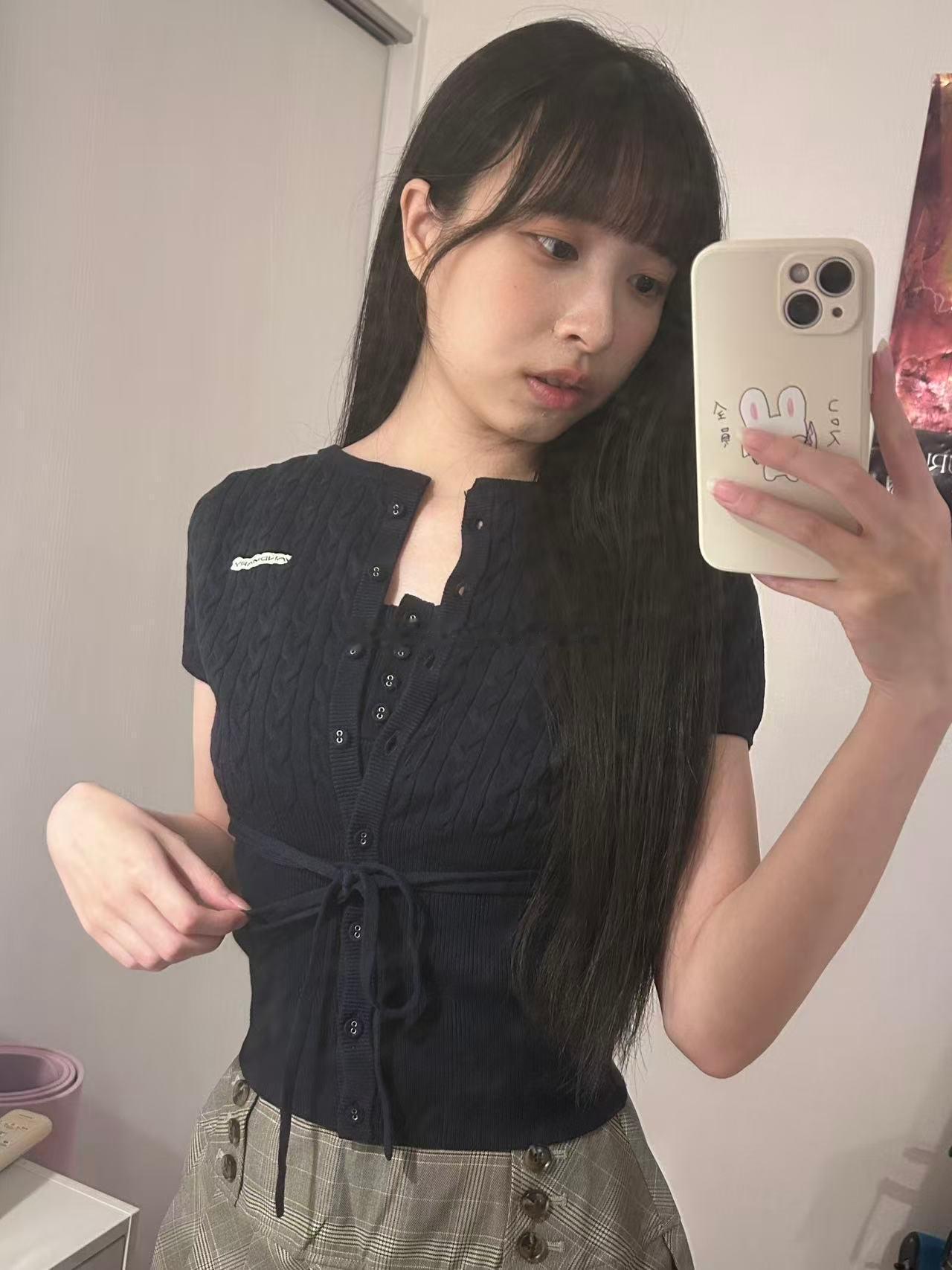姐妹反馈藏青色套好看 