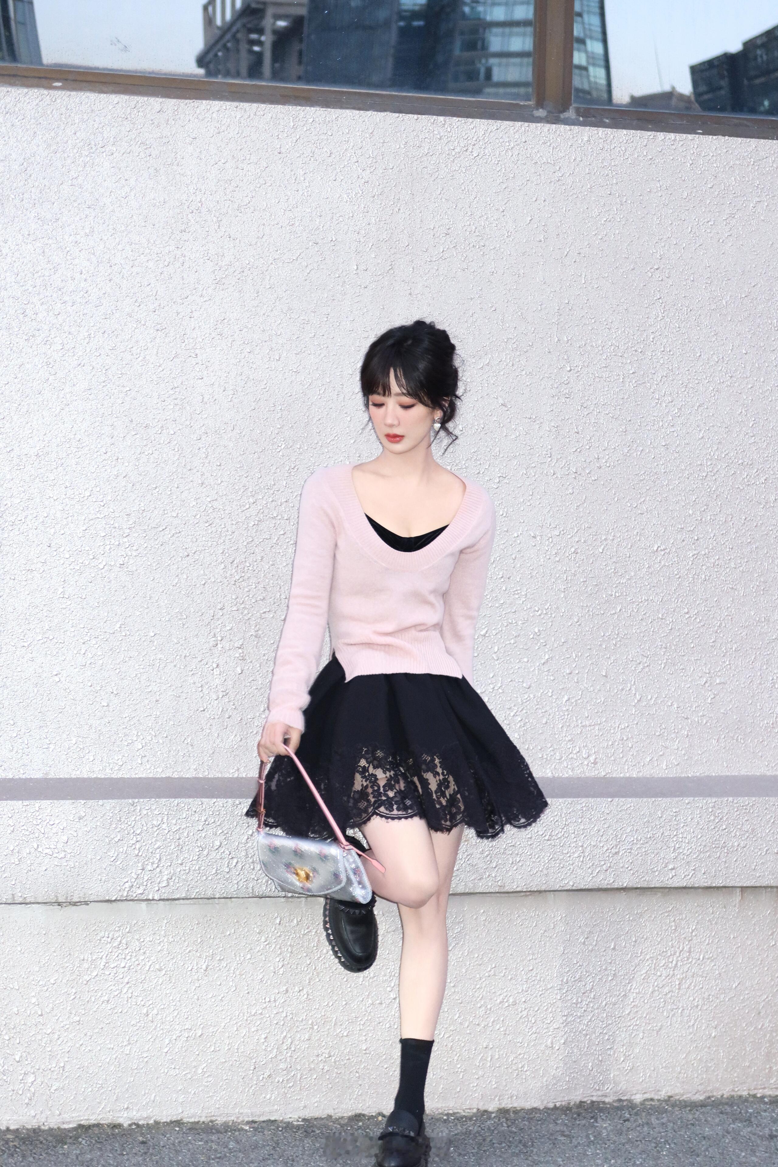 拍到了crush杨紫 