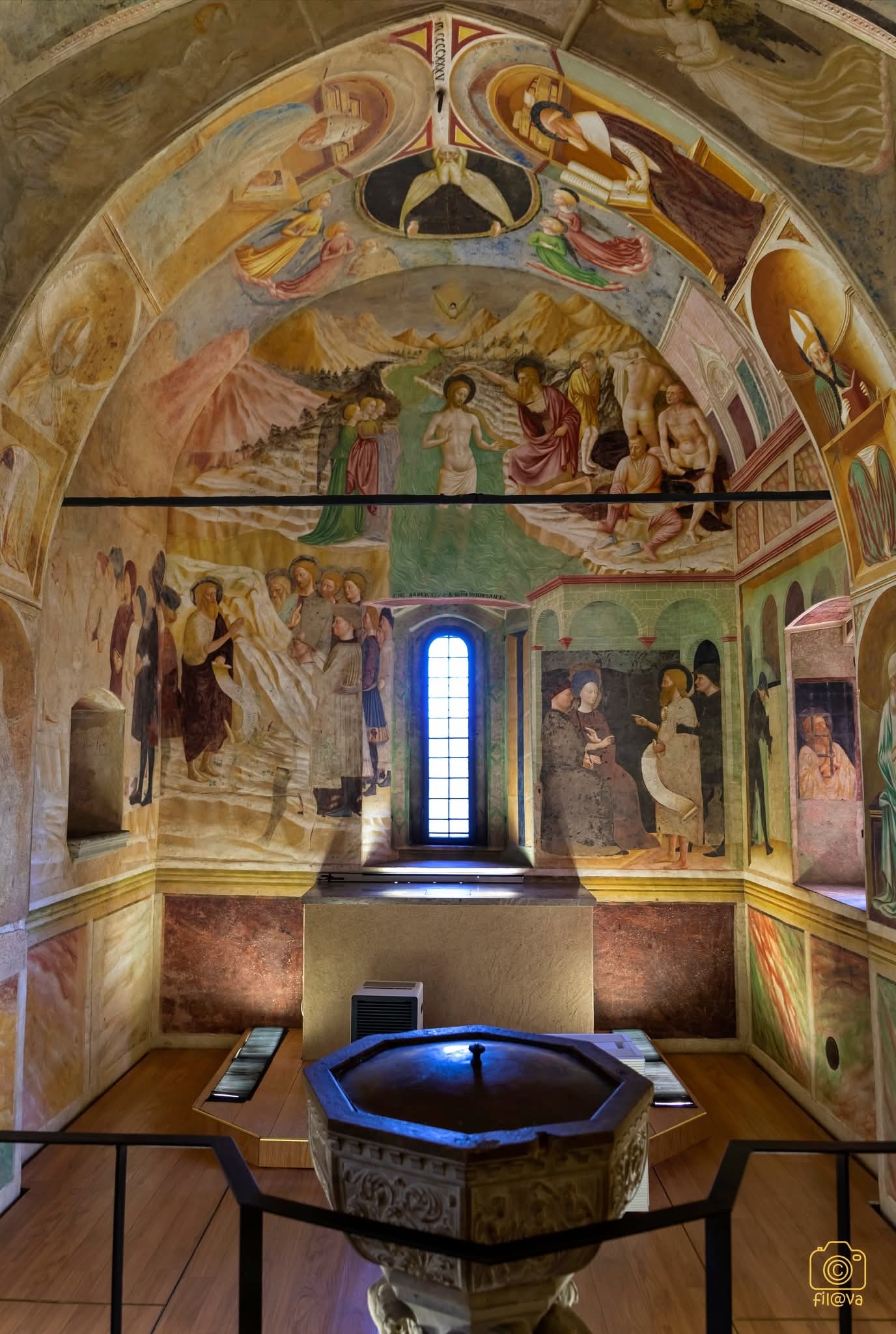 Masolino da Panicale（1383-1447）的湿壁画 Batt