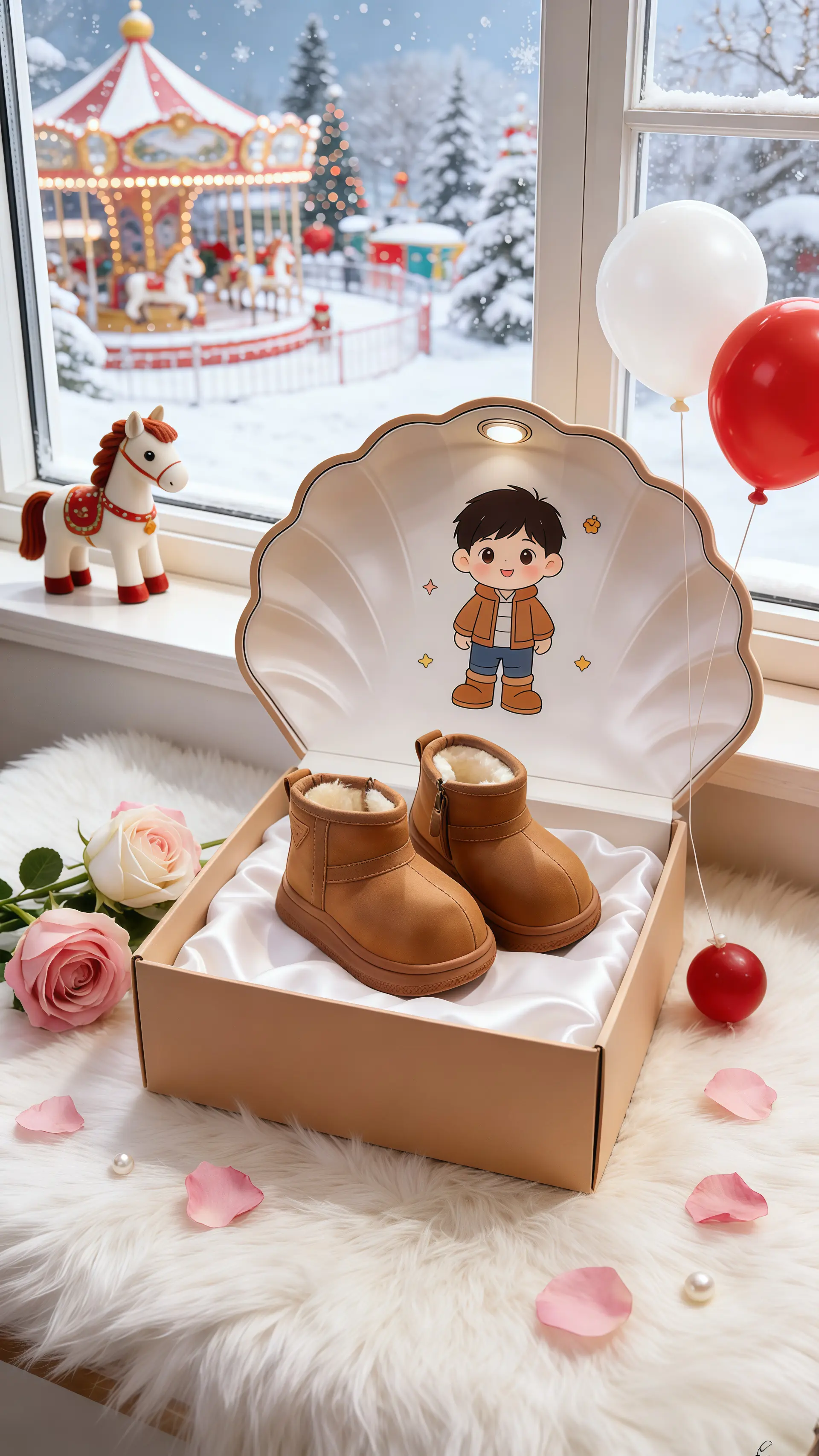 宝宝雪地靴儿童雪地靴童鞋 哎吆喂你鞋真好看 儿童鞋子推荐