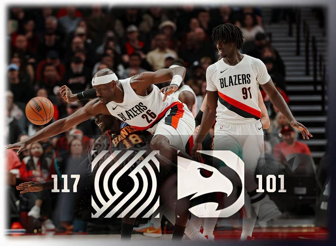 关注杨瀚森，关注杨瀚森在NBA的比赛。今天开拓者队战老鹰，刚刚连续出场十多分钟的