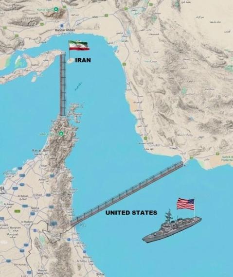 突发：伊朗方面称，其刚刚对多艘美国军舰发动了协同无人机袭击。

伊朗这回动真格了