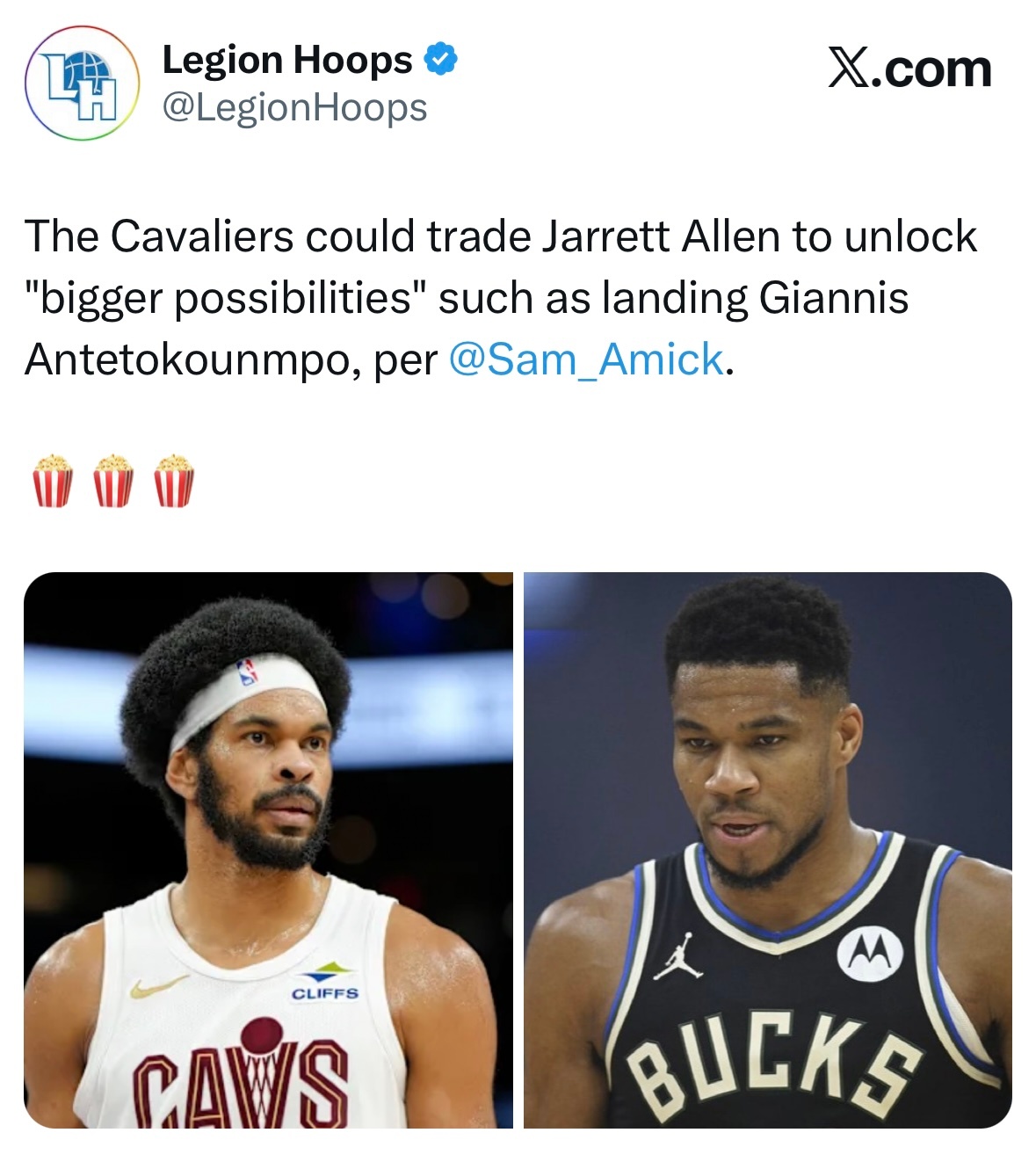 Amick：骑士或交易阿伦，以此解锁更大操作空间，甚至有望追逐字母哥这样的重磅目