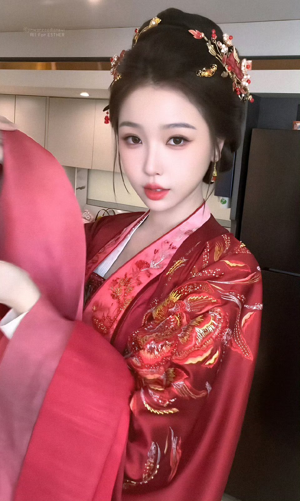 虞书欣《云初令》主母今天大婚路透扑面而来的古装美人氛围感！太美了云初妈咪
