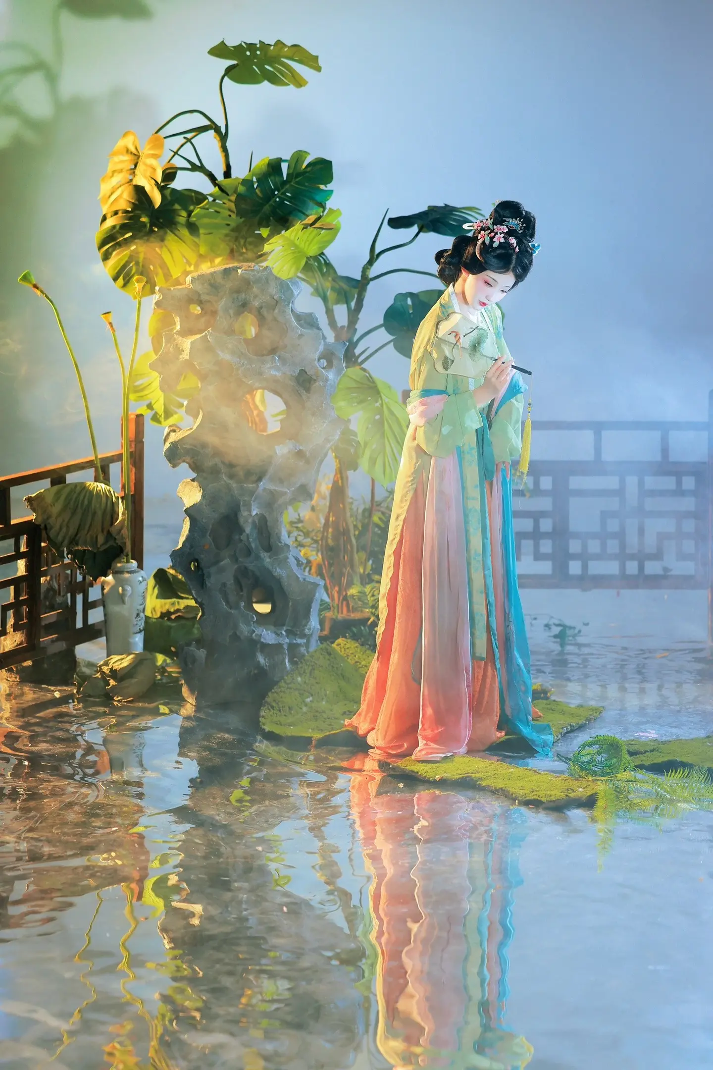 芭蕉分绿与窗纱 | 拍到梦中的仕女图了～摄/后：我