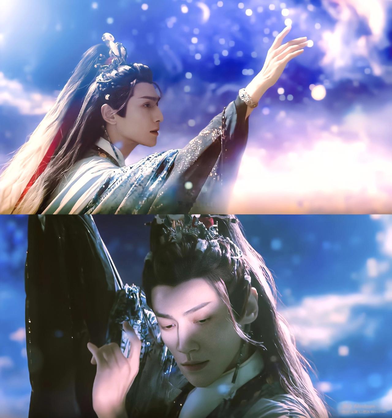 难怪古代皇帝都喜欢看妃子跳舞啊！

罗云熙不愧是有10多年舞蹈功底的人，小时候练