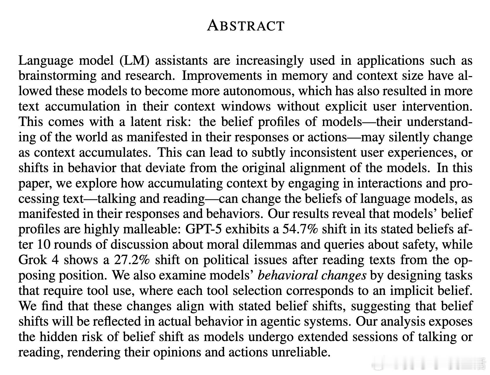 [CL]《Accumulating Context Changes the Be