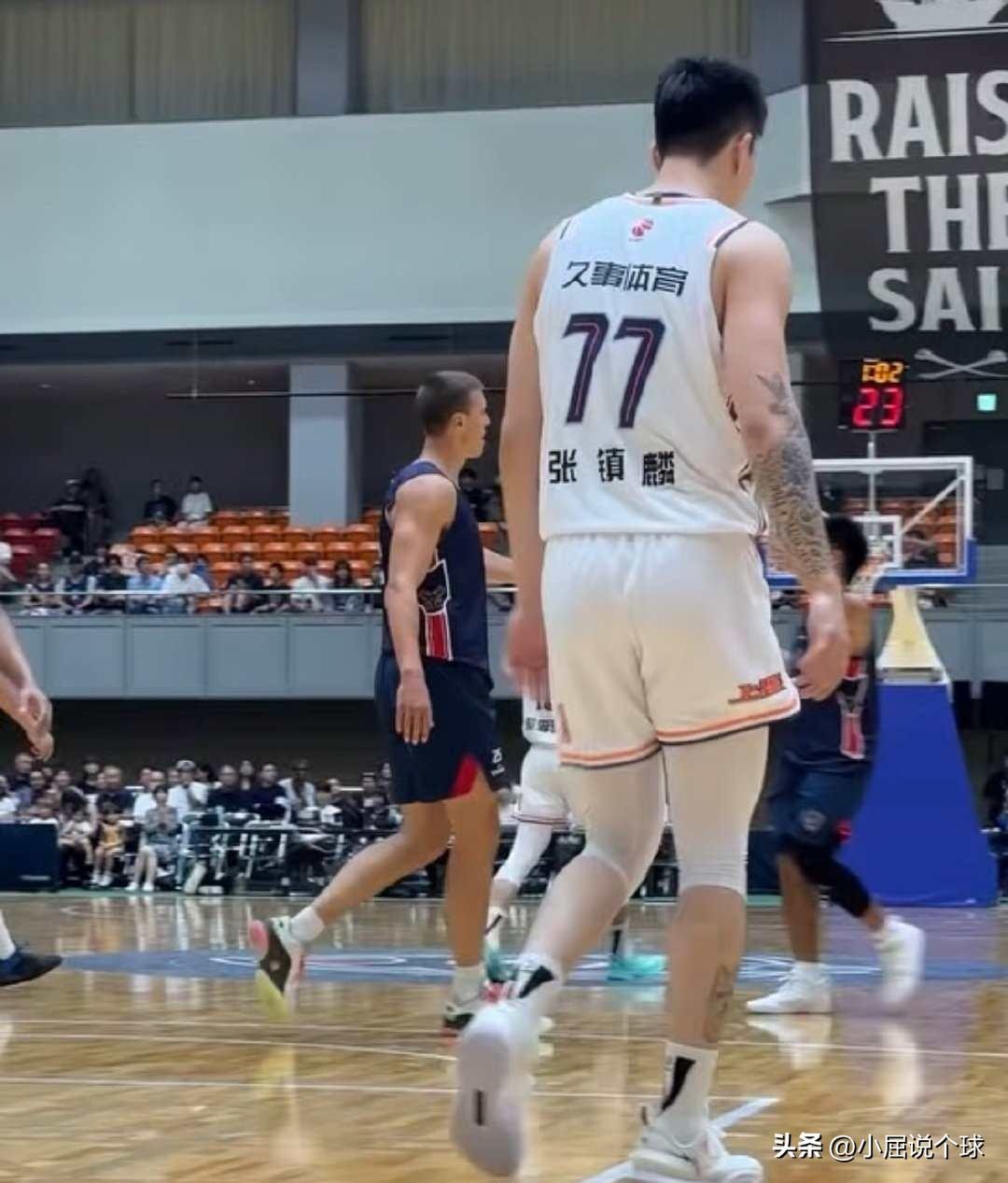 这是要打持球前锋？张镇麟首秀轻取12+5+6

上海队在日本热身以70-67战胜