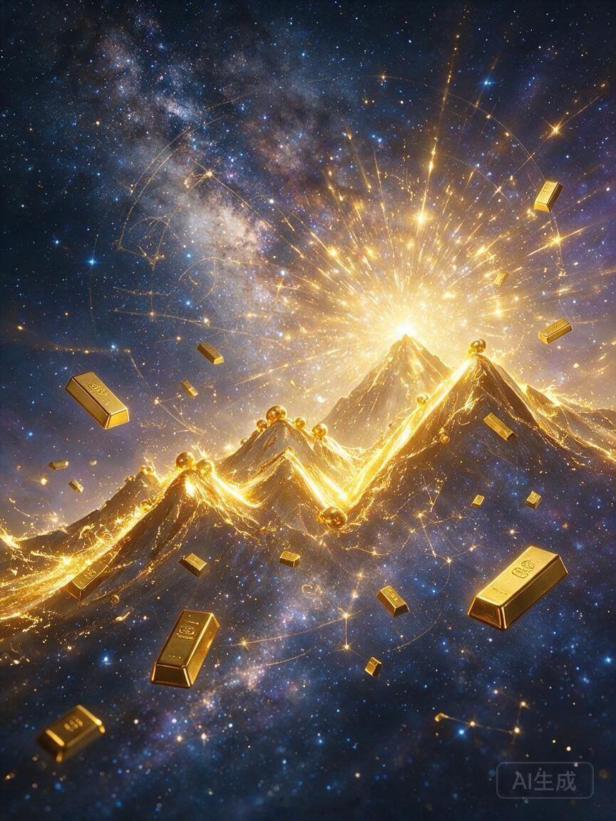 金价回调半年抛压基本释放  💛 金融占星特辑｜金价回调半年抛压基本释放——"王