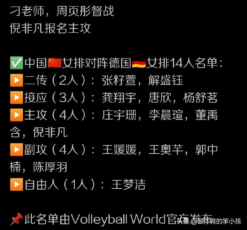 世界女排联赛第二周的比赛即将上演，中国女排也将在安卡拉站的比拼当中，一上来就迎来