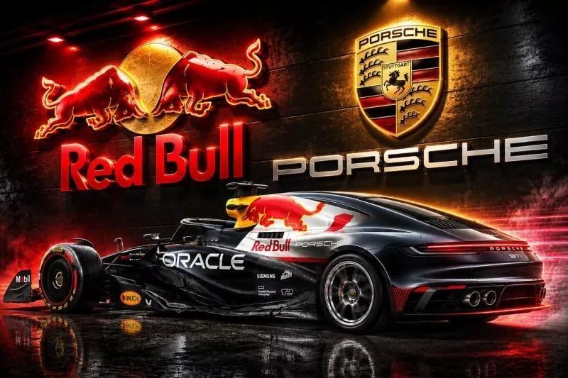 f1 保时捷和红牛此前究竟发生了什么❓差不多四年前，红牛和保时捷曾传出计划合作进