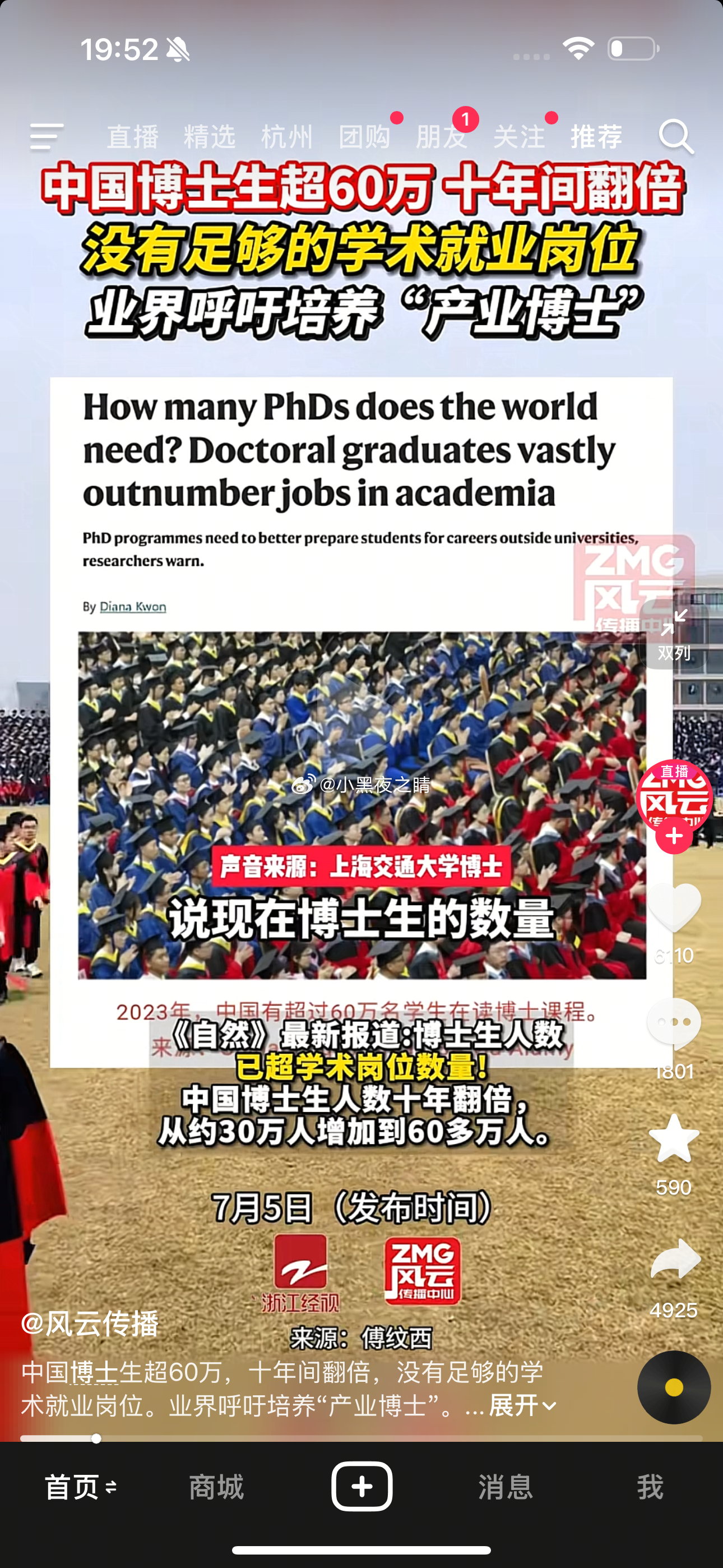 在读博士67万 ​​​