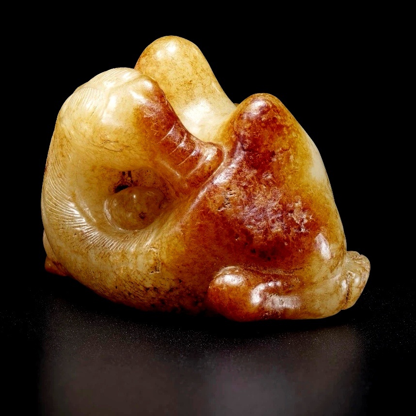 高古玉 你想不到吧？天价骆驼是怎么定位的？古玉中的骆驼有站立和俯卧行走的，独独站