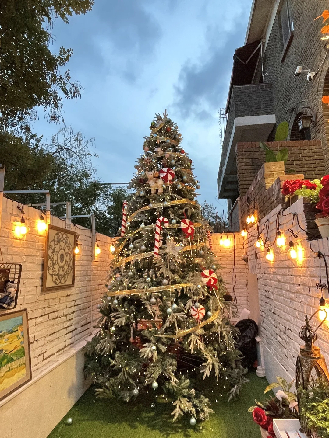天津11.19实拍！！！被圣诞🎄氛围美晕了！！