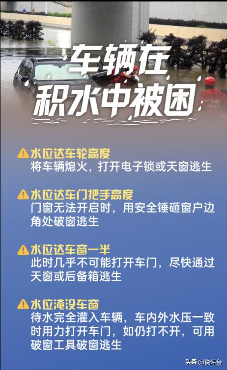 暴雨来袭⚠️保命常识一定要记牢，关键时刻能救命！
夏季强暴雨频发⛈️，短时强降雨