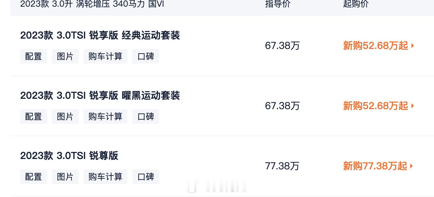 发现一台真的值得抄底的好车，途锐！部分经销商抄底价格可以优惠10～15万元～现如
