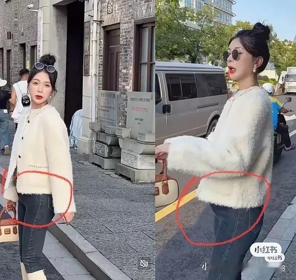 若若摄影师称孩子是外甥其他还能硬说是小肚子，这几张是真说不过去了，没有女生小肚子