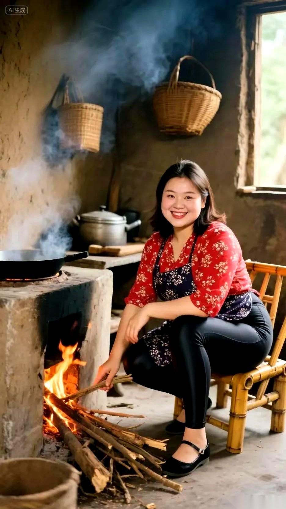 城里人永远不懂，村子屋顶飘起的那一缕烟，不是什么污染。
那是开饭的信号。
是刻在