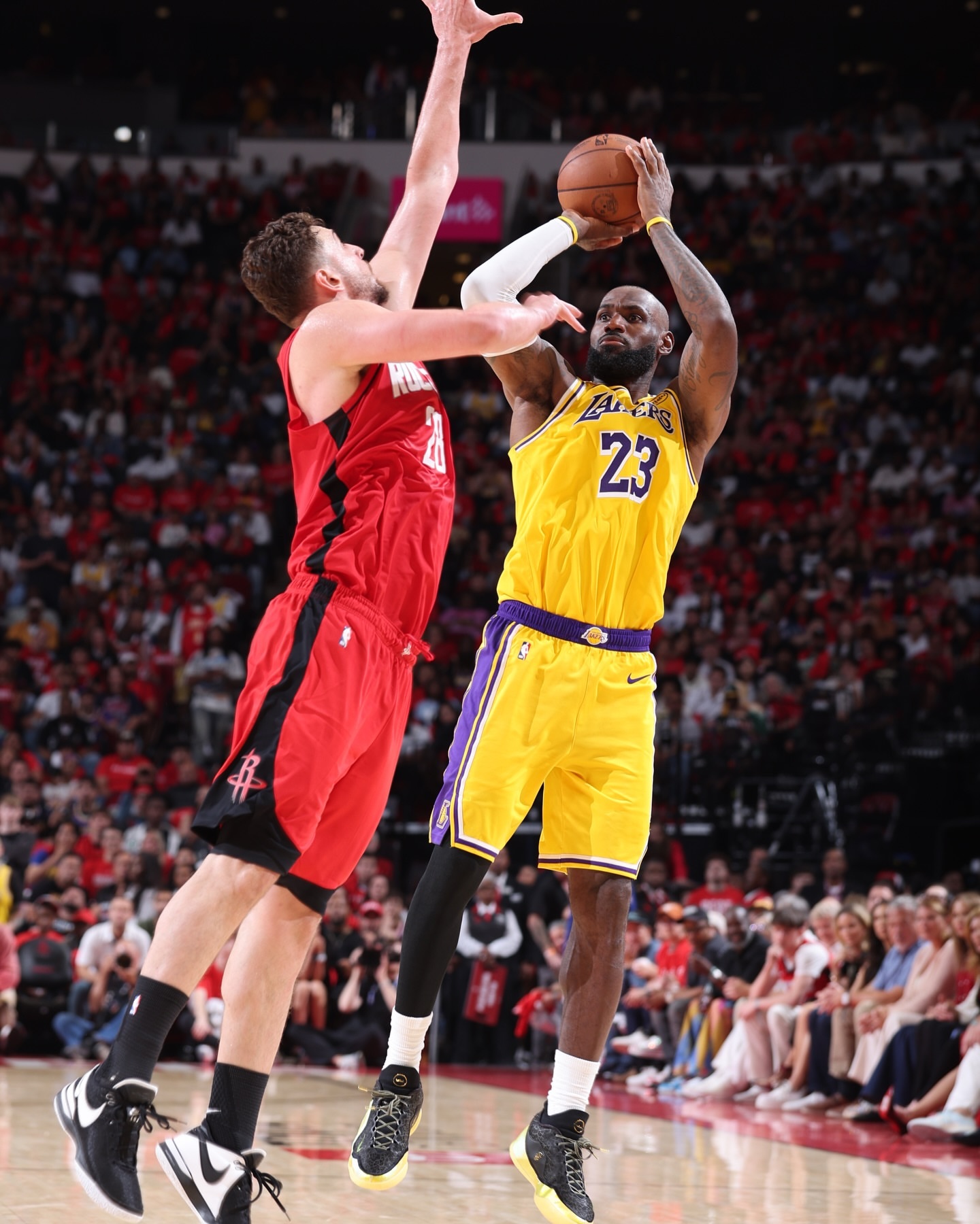 布朗尼&詹姆斯👑🤴詹姆斯布朗尼詹姆斯湖人vs火箭