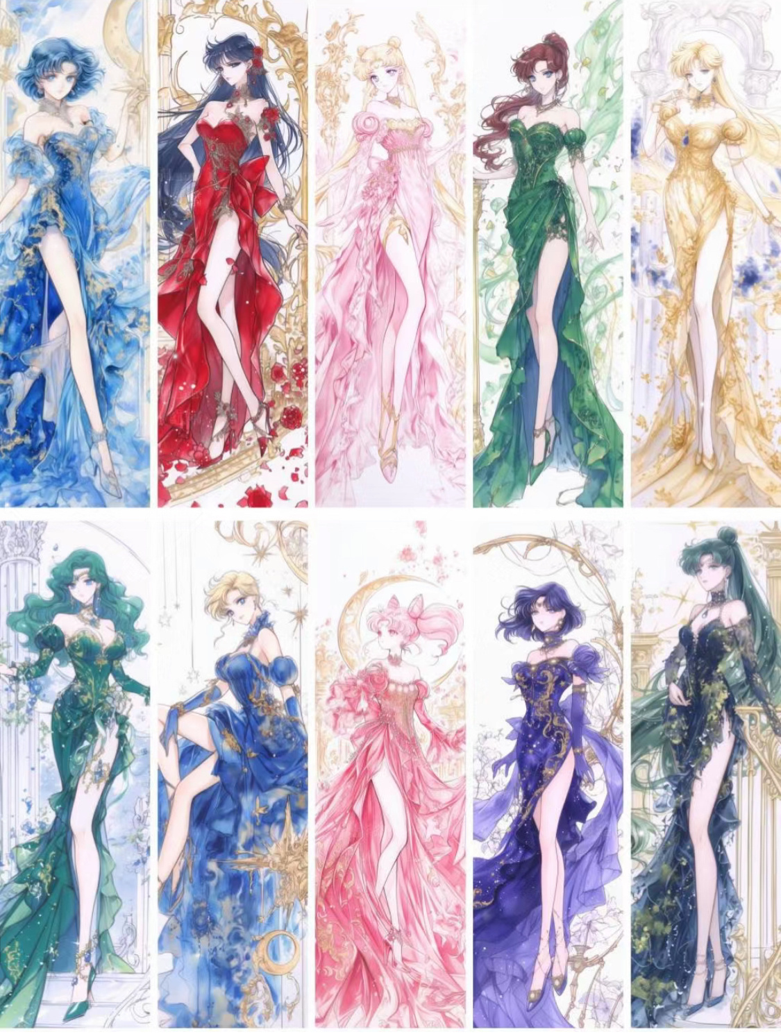 美少女战士 🎀 洛可可宫廷风该穿哪套参加今晚的舞会呢～ ​​​