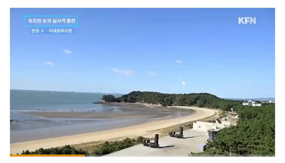 中东国家正排队购买韩国导弹。 
韩国产的“天宫”（M-SAM）防空系统被视为美国